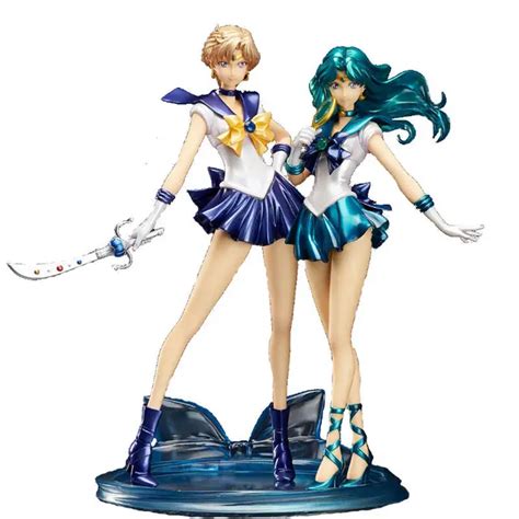 Figuarts Zero Sailor Moon Crystal Sailor Uranus And Sailor Neptune In Action And Toy Figures From