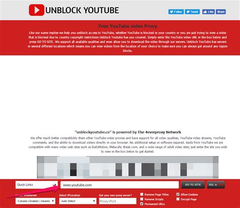 How To Unblock Youtube Using Proxy Sites Techzil