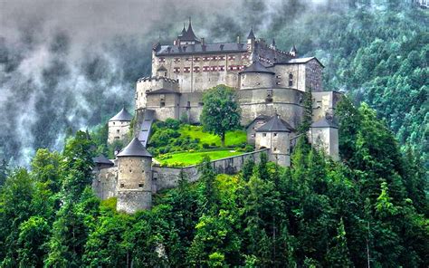 Hohenwerfen Castle Schloß Hohenwerfen Werfen Salzburg Austria