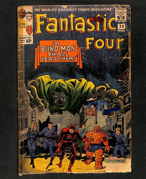Fantastic Four 39 Doctor Doom Full Runs And Sets Marvel Human Torch