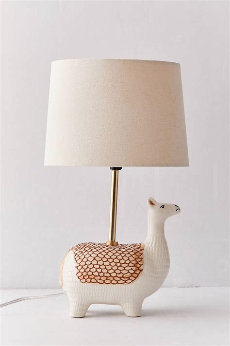 Extends 7 from the wall. Llama Ceramic Table Lamp | Ceramic table lamps, Ceramic ...