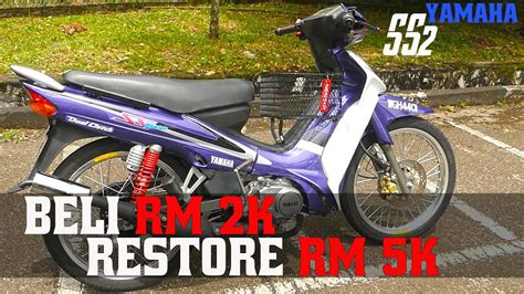 Beli Motor Rm2k Tapi Bila Restore Rm5k Yamaha Ss2 Youtube