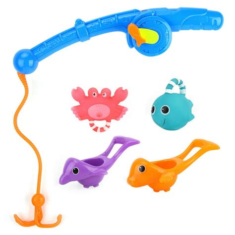 Mgaxyff Fishing Toy Kids Toyfishing Bath Toys Game Set For Kids