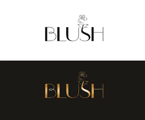Upmarket Bold Fashion Logo Design For Blush By Lampros 2 Design