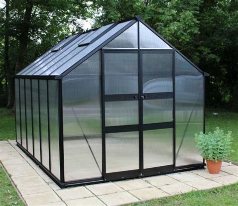 Building a shed greenhouse build own shaker cabinets how to build a 12x24 shed free plans 10x20 storage containers shed plans and materials list wood shed blueprints online home depot plastic shed. Eden Blockley Zero Threshold™ 8 x 12 ft Green Greenhouse | Shed cost, Shed plans, Diy shed plans