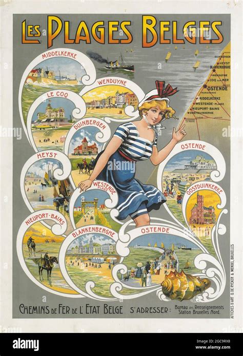 Vintage Seaside Posters Hi Res Stock Photography And Images Alamy