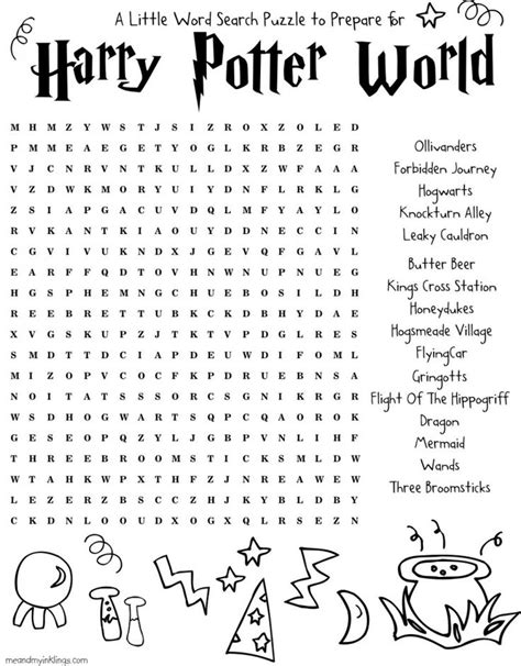 If it is printable word search puzzles you are looking for online, no need to look any further. #harrypotter FREE word search puzzle and planning ideas ...