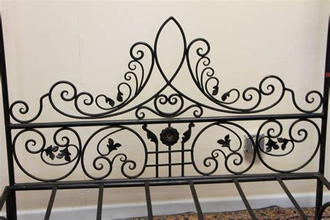 What is the use of purchasing cheap beds when following a year, they're already damaged. Queen Wrought Iron Vine Canopy Bed For Sale at 1stdibs