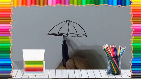 Gambar mewarnai payung hujan contoh anak paud. Mewarnai Gambar Sketsa Payung Terbaru - KataUcap