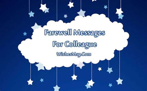 Farewell Messages For Colleague Goodbye Quotes And Notes Sweet Love