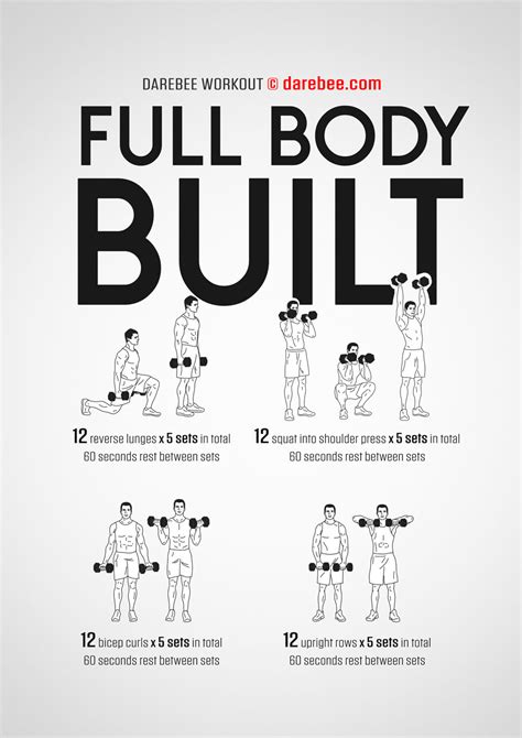 Full Body Dumbbell Workout Routine For Mass Blog Dandk