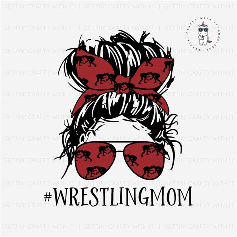 Wrestling Mom Ready To Press Sublimation Transfer Sublimation Etsy