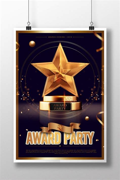This includes, but by no means is limited to blue falcon. Golden Star Awards Celebration Poster Design | PSD Free ...