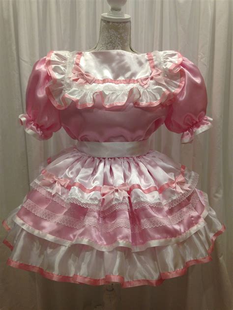 Made To Measure Satin Sissy Mincing Prissy Cdtv Dress Etsy Sweden