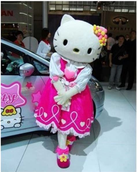giant hello kitty mascot costume costume party world