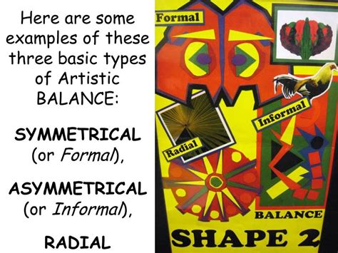 Asymmetry, asymmetrical balance — asymmetry is when one side of a composition does not reflect the design of the other. Packet #7. Balance & Symmetry - Evergreen Art Discovery