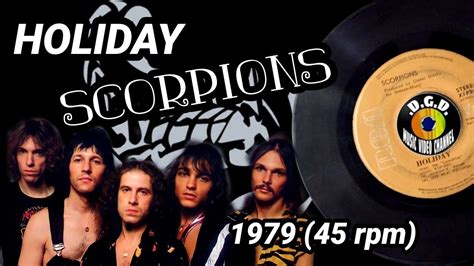 Holiday 1979 45 Rpm Scorpions Youtube