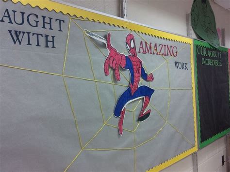 Spiderman Bulletin Board Super Pinterest