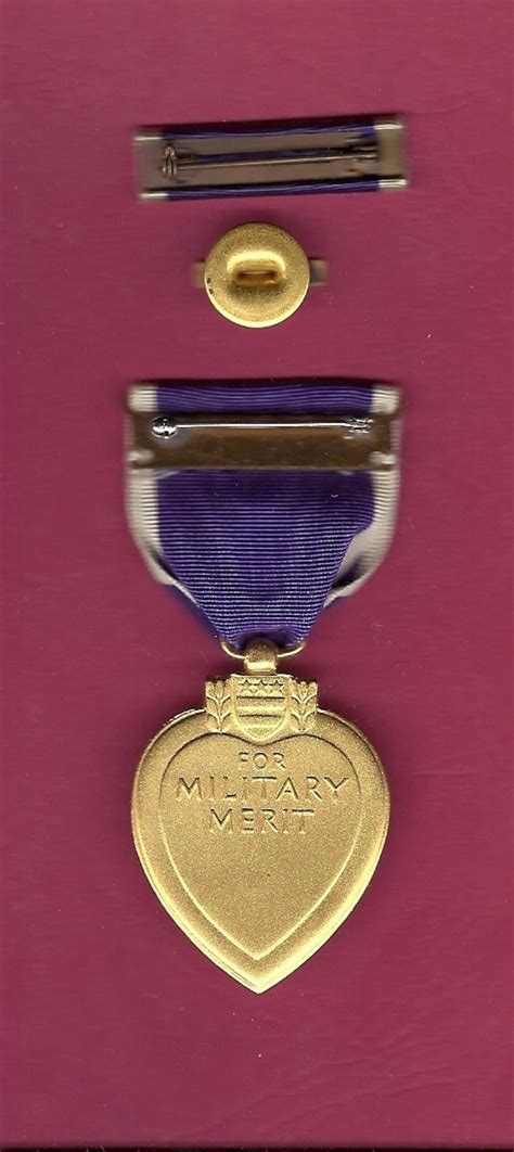 Ww2 Wwii Purple Heart Medal With Case Etsy