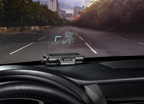 Garmin Hud Offers Head Up Display Directions From Your