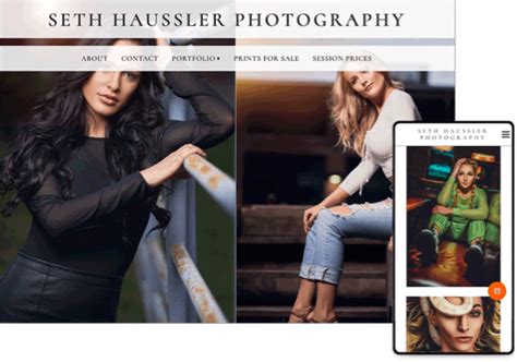 Build A Fashion Photographer Portfolio Website Zenfolio