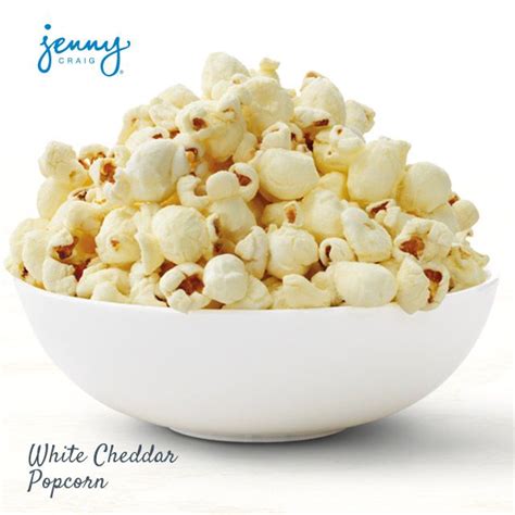 Light And Fluffy Popcorn With Rich White Cheddar Cheese Healthy Low