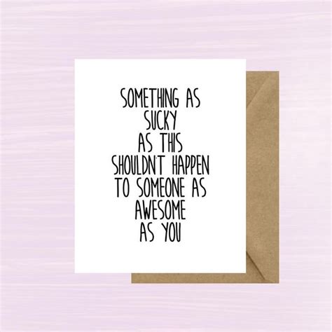 Funny Sympathy Card To Tell Someone Thinking Of You Sympathy Cards