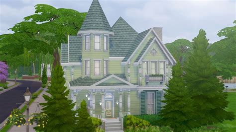 Victorian Home The Sims 4 Speed Build Youtube Vrogue