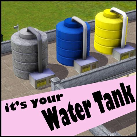 The Sims Resource Water Tank