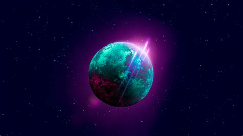Download 1920x1080 Planet Stars Purple Light Sci Fi Wallpapers For