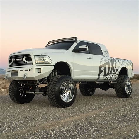 Fitted with a 3.8l gm v6 bolted up to a th350 with 700r4 converter automatic transmission running through a toyota rear end. 2015 RAM 2500 Laramie Lifted SEMA Truck for sale