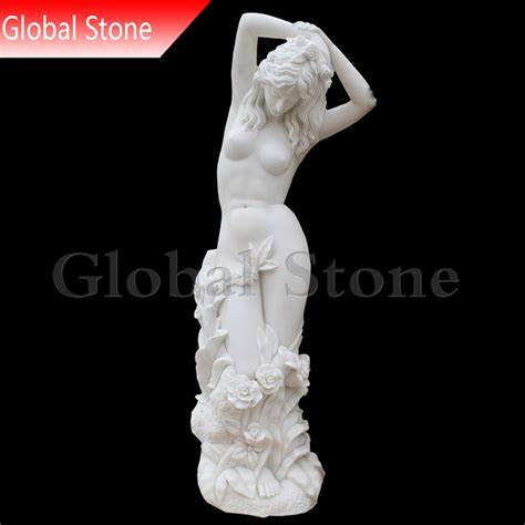 Hand Carved Statue Marble Sexy Girl Sculpture Gss 206 China Marble