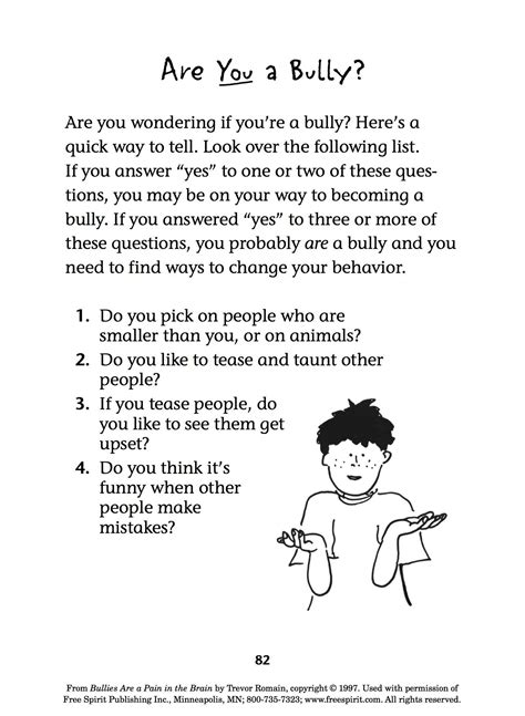 Printable Worksheets About Bullying – Letter Worksheets