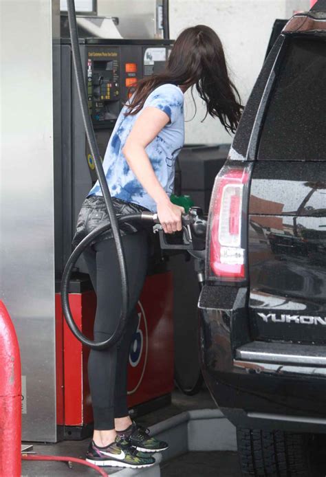 Megan Fox At A Gas Station In Beverly Hills July Celebsla Com
