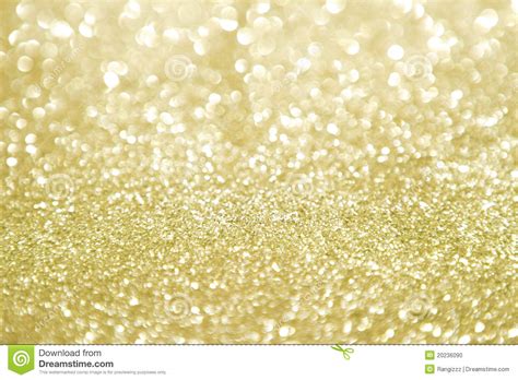 Gold Glitter With Selective Focus Stock Photo Image Of