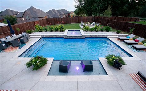 Dfw Pool Builders In Texas Will Help You Build A Swimming Pool Of Your Dream Residence Style