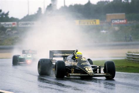 Ayrton Senna’s First Win Estoril 1985 Lotus 97t R F1porn