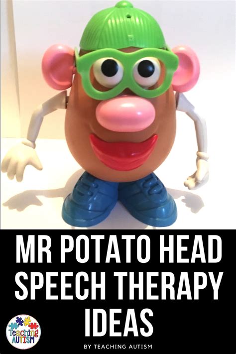 Mr Potato Head Speech Therapy Ideas Teaching Autism