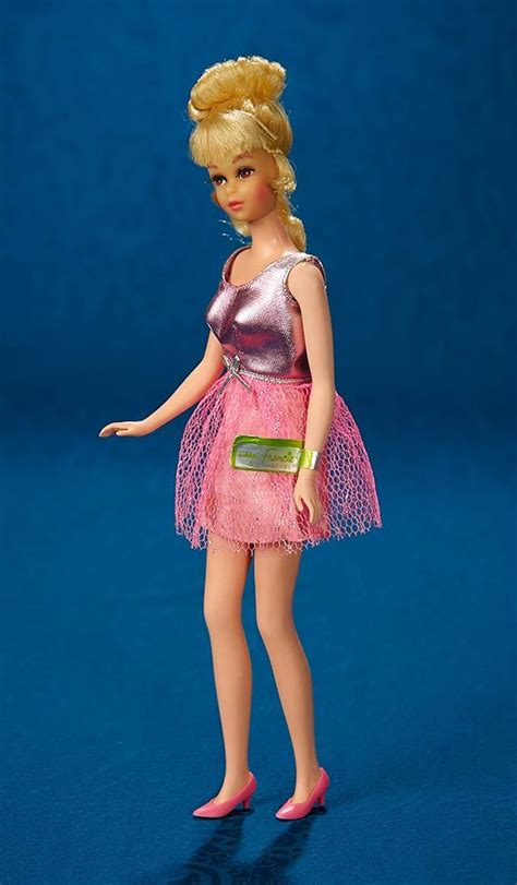 Mattel Inc Usa — Growing Hair Francie In Original Outfit 1967 584x1000 Vintage Barbie