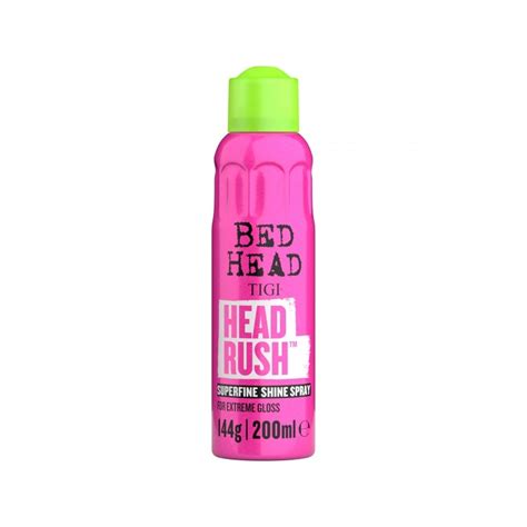 Tigi Headrush Shine Spray for Extreme Gloss Kerge hoiakuga läiget andev