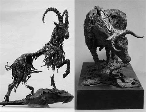 Stunning Animal Sculptures Made From Scrap Metal By Hasan