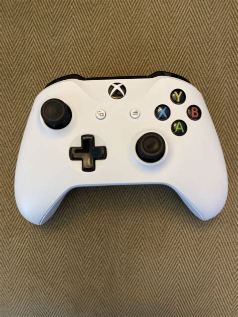 Microsoft Xbox One S Wireless Controller White For Sale Online Ebay