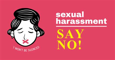 Say No To Sexual Harassment Facebook Post Tem Template Postermywall
