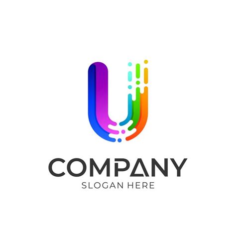 Premium Vector Colorful Letter U Logo