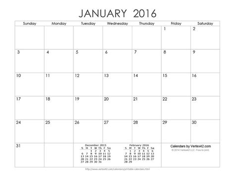 9 Printable Monthly Calendar Template Template Free Download Blank