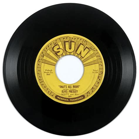 Lot Detail 1954 Sun Records 209 45 Rpm 7 Inch Single Of Elvis Presley