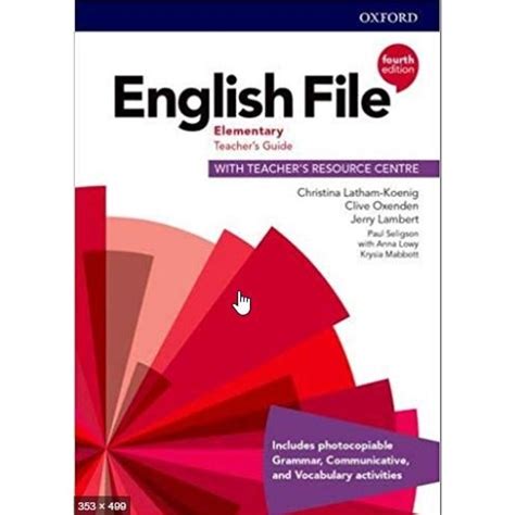 English File Elementary 4th Edition