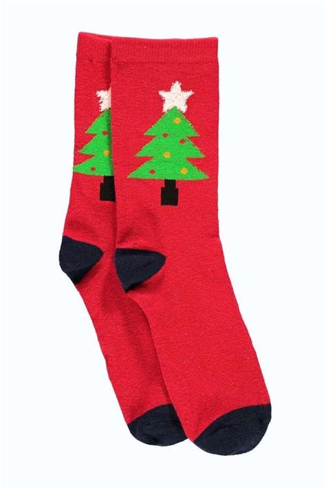 Christmas Tree Novelty Christmas Socks Ts For Group
