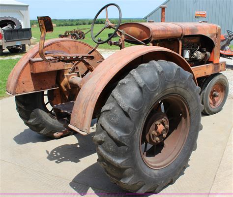 1937 Allis Chalmers Wc Tractor In Pomona Ks Item J5864 Sold Purple
