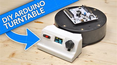 Diy Battery Powered Display Turntable Feat Arduino And Fusion360 Youtube
